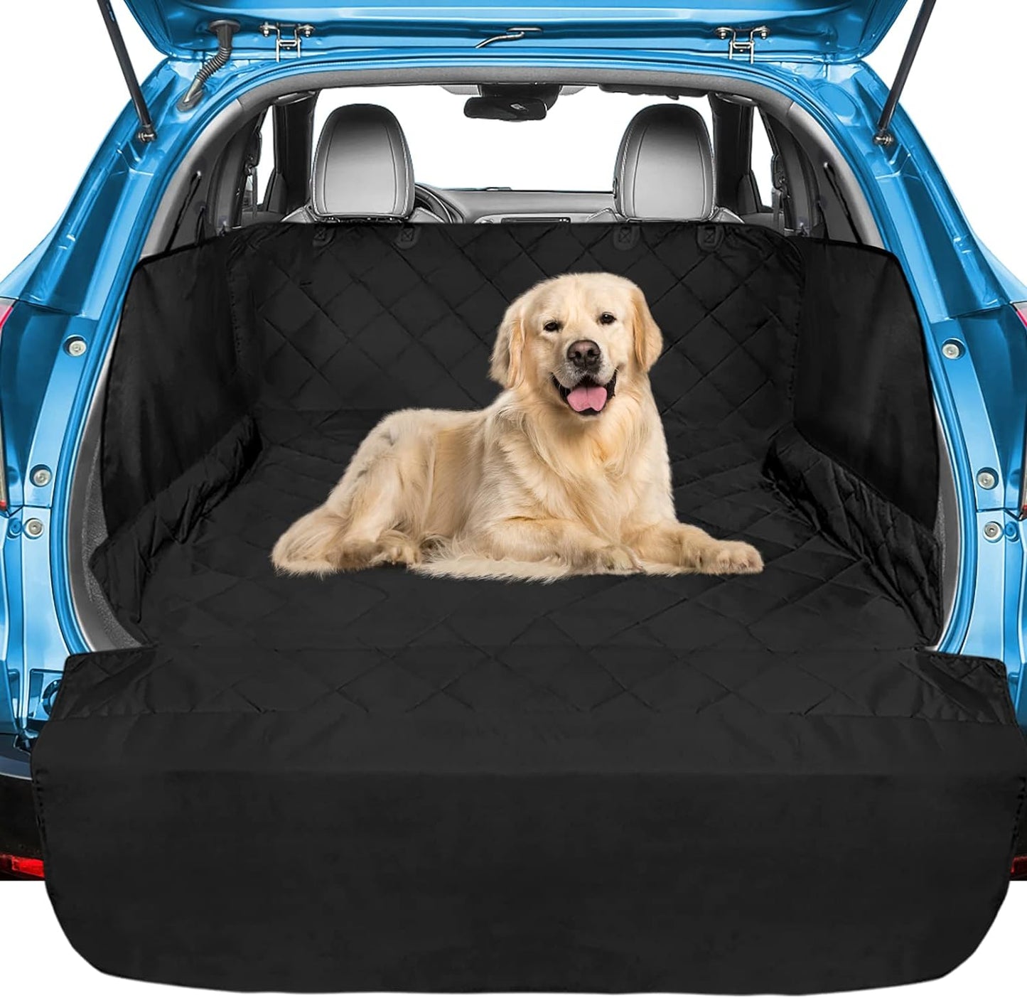 Dog Cargo Cover for SUV - Universal Fit - Modern Water Resistant Nonslip Dog Hammock 