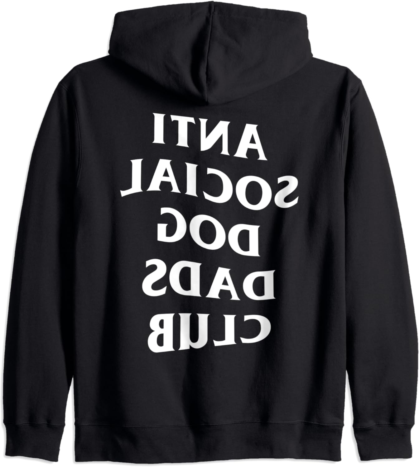 Anti Social Dog Dads Club Zip Hoodie