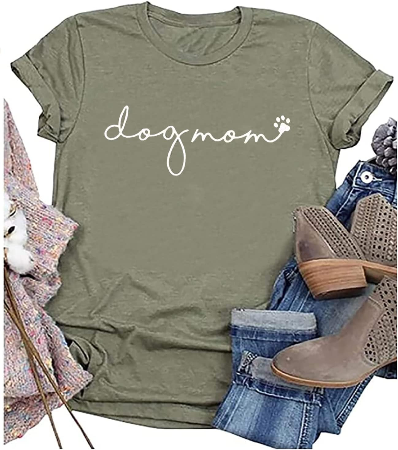 Dog Mom T-Shirt 