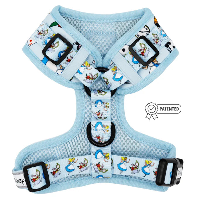 Alice in Wonderland (Blue) - Modern Adjustable Dog Harness