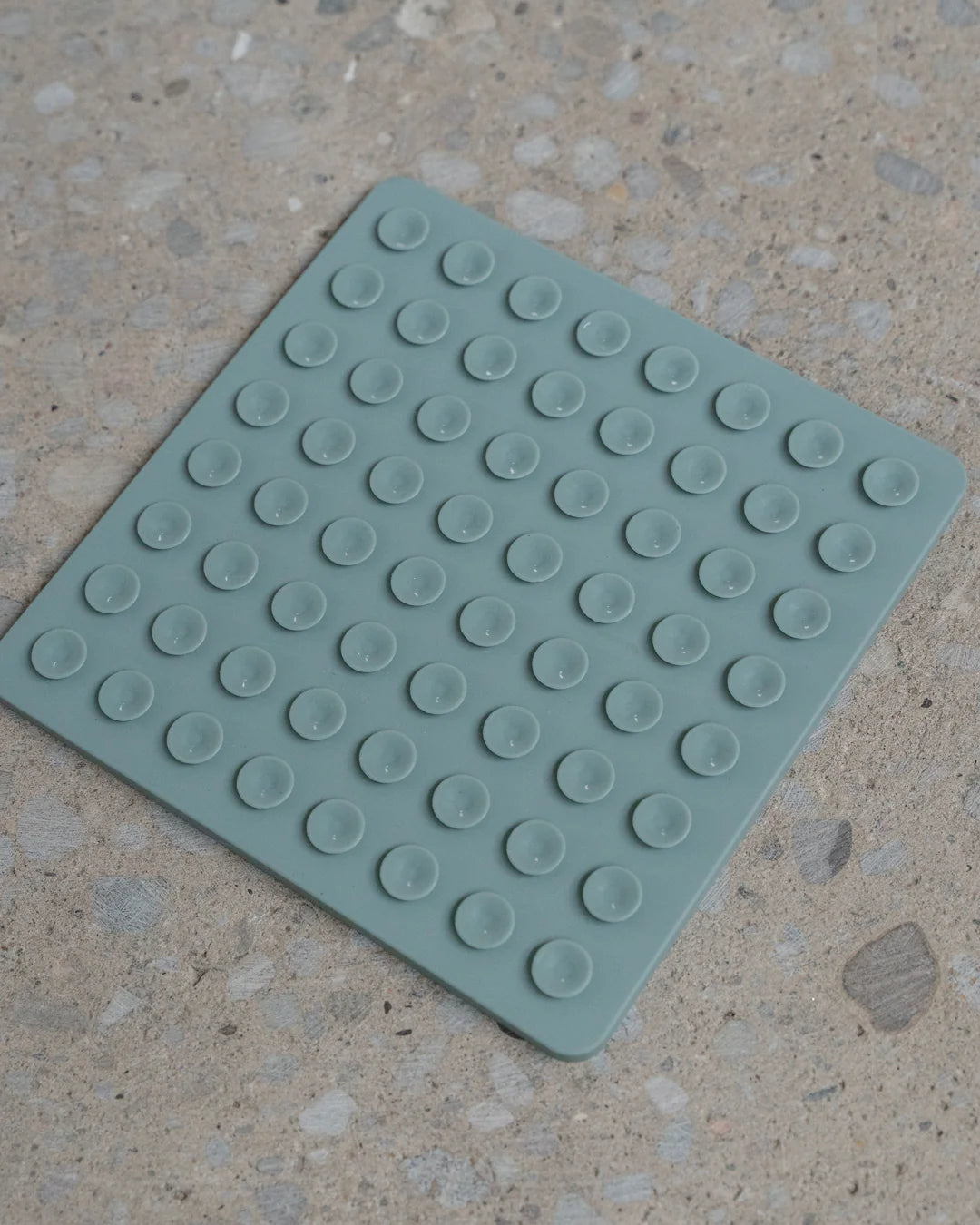 Square Enrichment Lick Mat in Seafoam