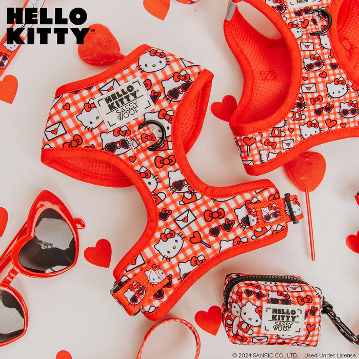 Hello Kitty® Red Classic - Modern Adjustable Dog Harness