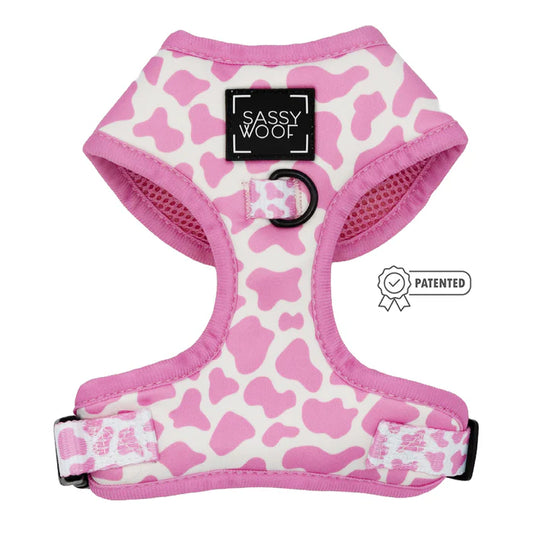 Strawberry Milk - Modern Adjustable Dog Harness