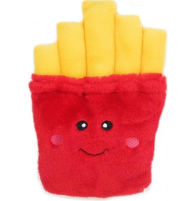 French Fries Plush Squeaky Dog Toy