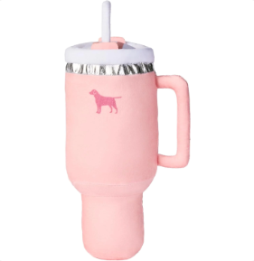 Pup Cup Tumbler Plush Dog Toy