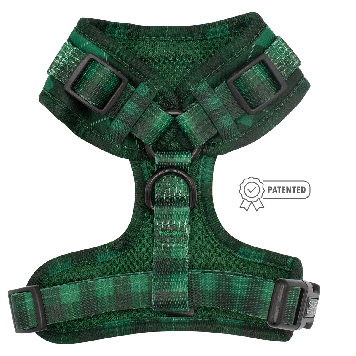 Barks Of Holly - Modern Dog Christmas Harness