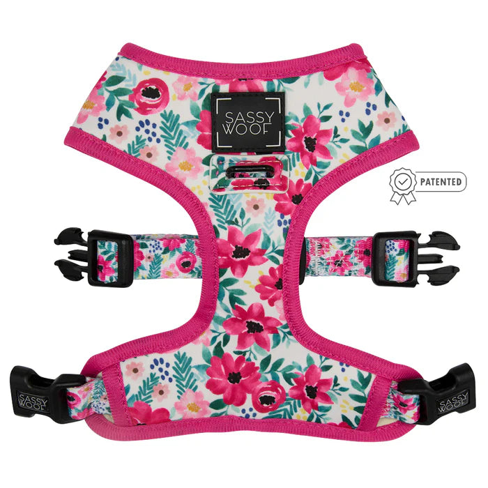 Floral Frenzy - Modern Dog Reversible Harness