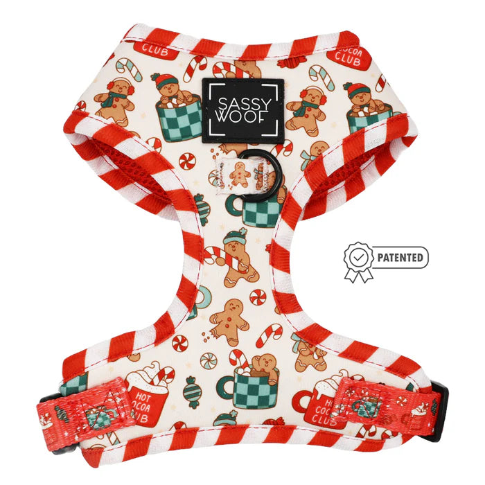 Hot Cocoa Club - Modern Dog Christmas Harness