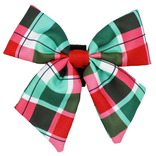 Jingle Barks - Modern Dog Christmas Sailor Bow