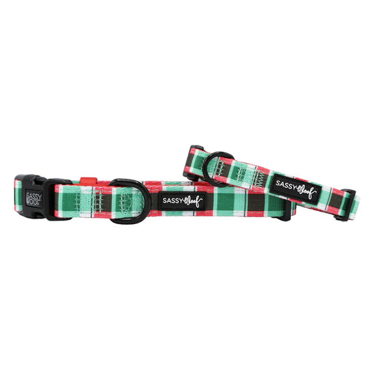 Jingle Barks - Modern Christmas Dog Collar