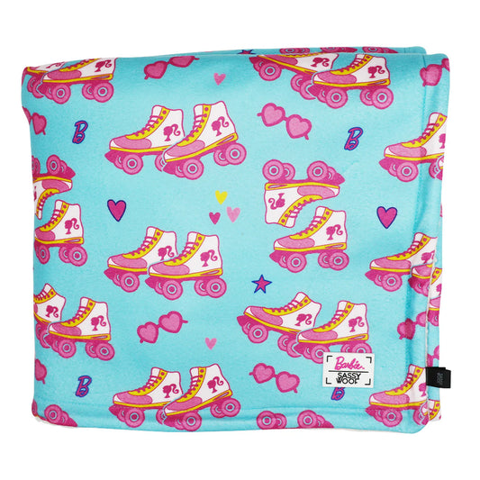 BARBIE™ On a Roll - Modern Dog Blanket