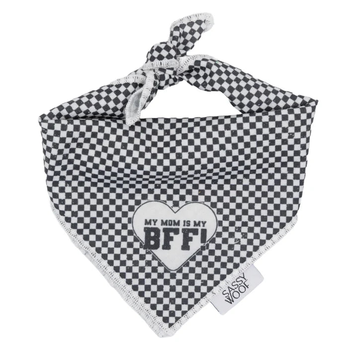 My Mom is my BFF - Modern Dog Bandana