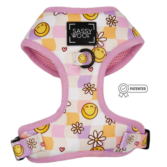 Daisy Me Rolling - Modern Dog Adjustable Harness