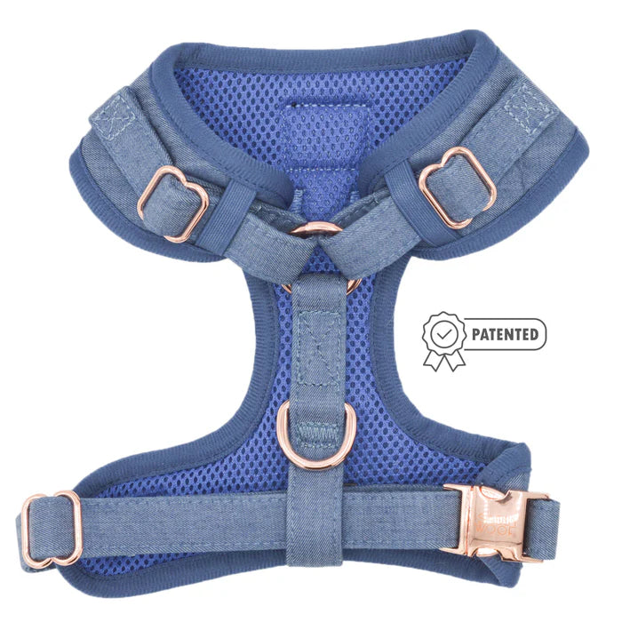 Denim - Modern Dog Adjustable Harness