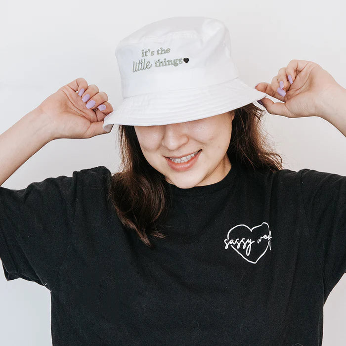 It's The Little Things - Modern Dog Mom Bucket Hat