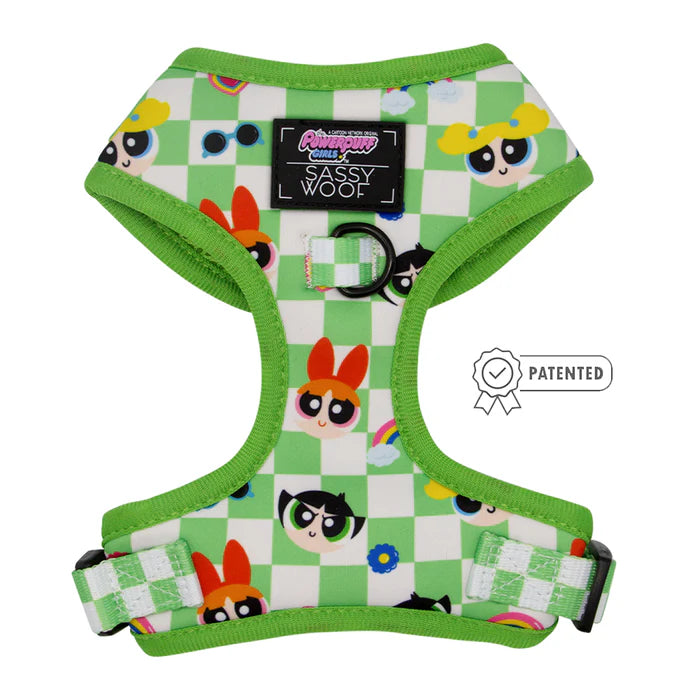 The Powerpuff Girls™ (Green) - Modern Dog Adjustable Harness