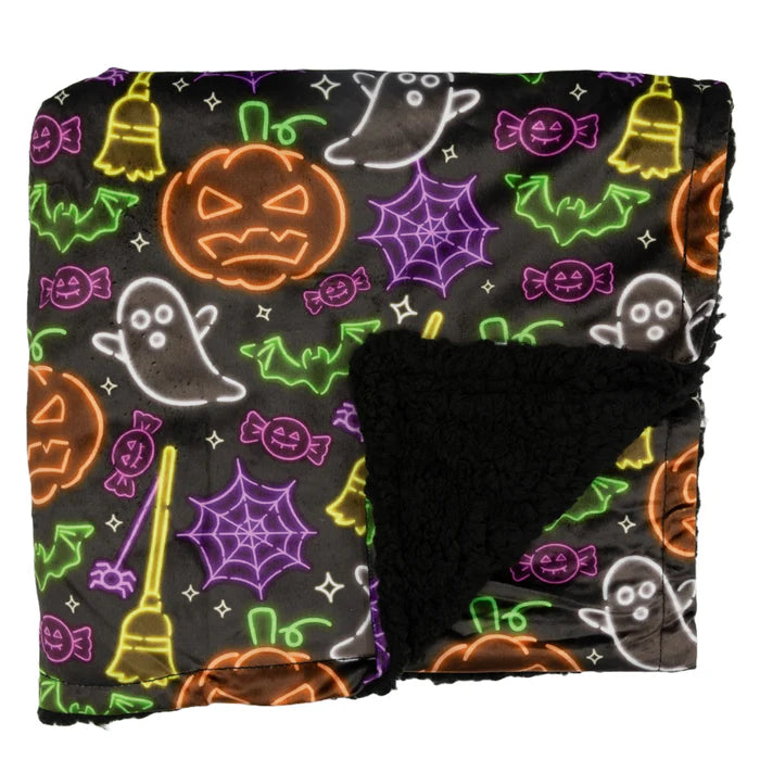 Neon Frights - Modern Dog Blanket