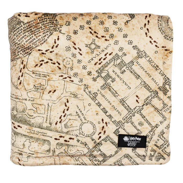 Harry Potter™ Marauder's Map™ - Modern Dog Blanket