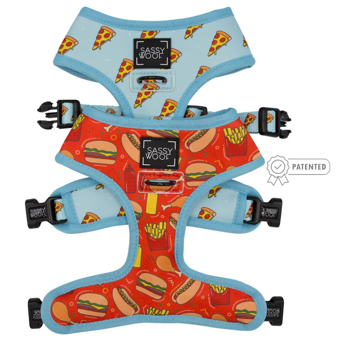 One Hot Pupperoni - Modern Dog Reversible Harness