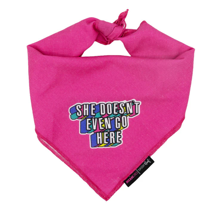 Mean Girls™ She Doesn't Even Go Here - Modern Dog Bandana