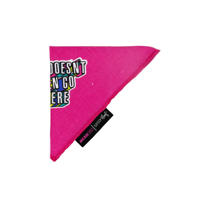 Mean Girls™ She Doesn't Even Go Here - Modern Dog Bandana