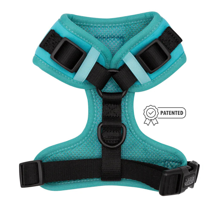 Neon Blue - Modern Dog Adjustable Harness