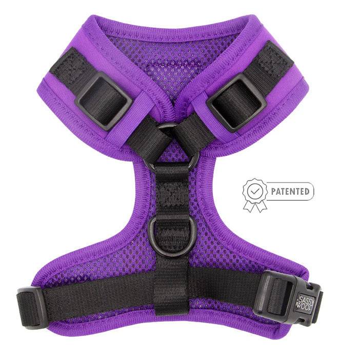 Neon Purple - Modern Dog Adjustable Harness