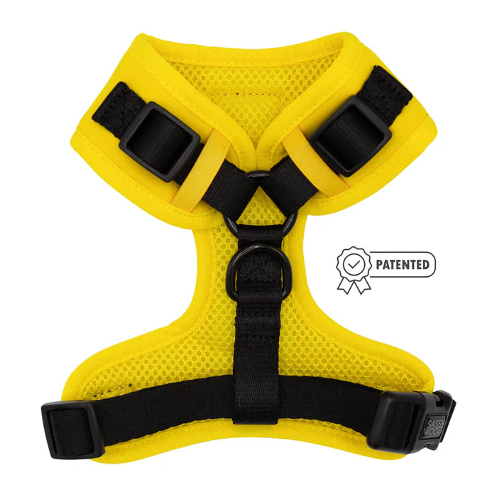 Neon Yellow - Modern Dog Adjustable Harness