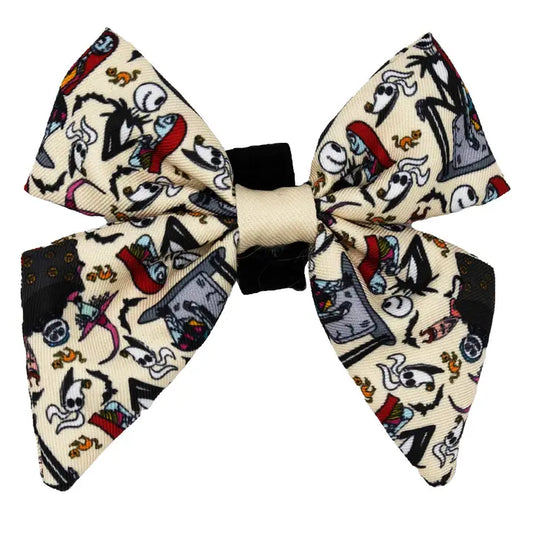 Nightmare Before Christmas™ - Modern Dog Sailor Bow (Beige)