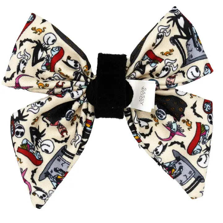 Nightmare Before Christmas™ - Modern Dog Sailor Bow (Beige)