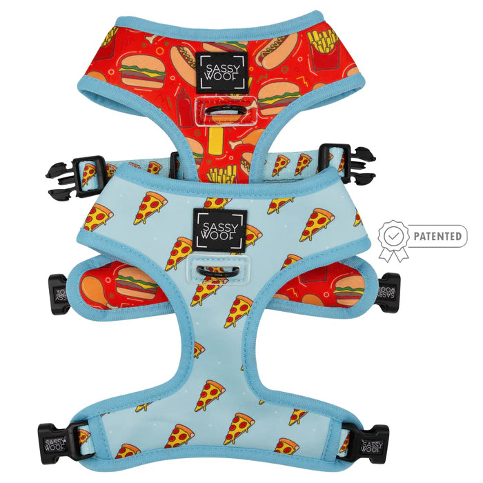 One Hot Pupperoni - Modern Dog Reversible Harness