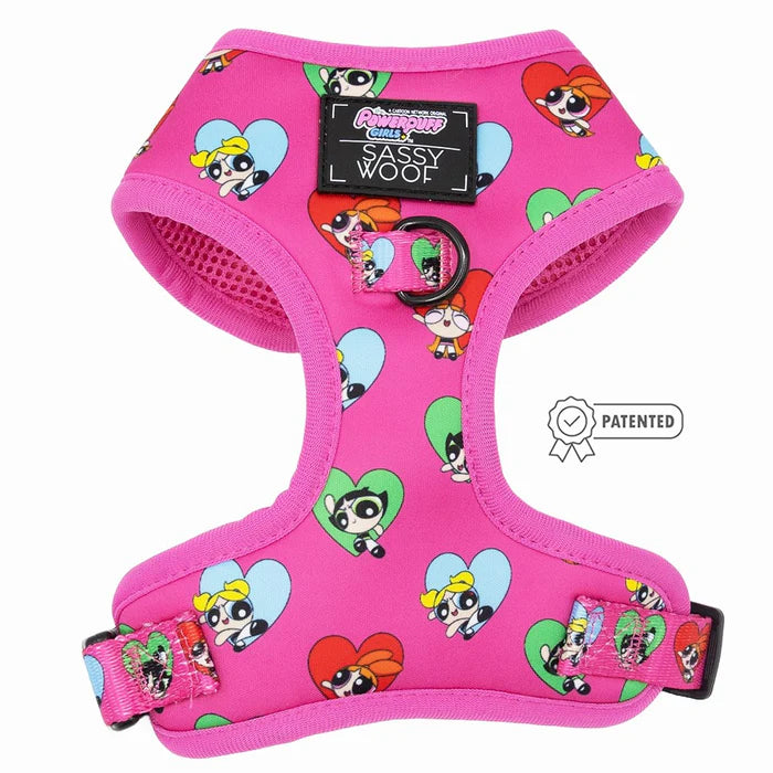 The Powerpuff Girls™ - Modern Dog Adjustable Harness (Love)