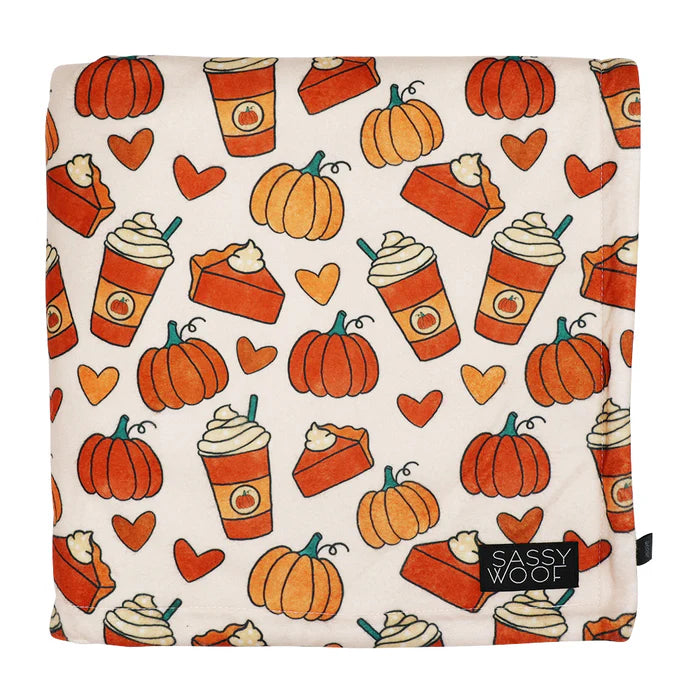 Pie There! - Modern Dog Fall Blanket