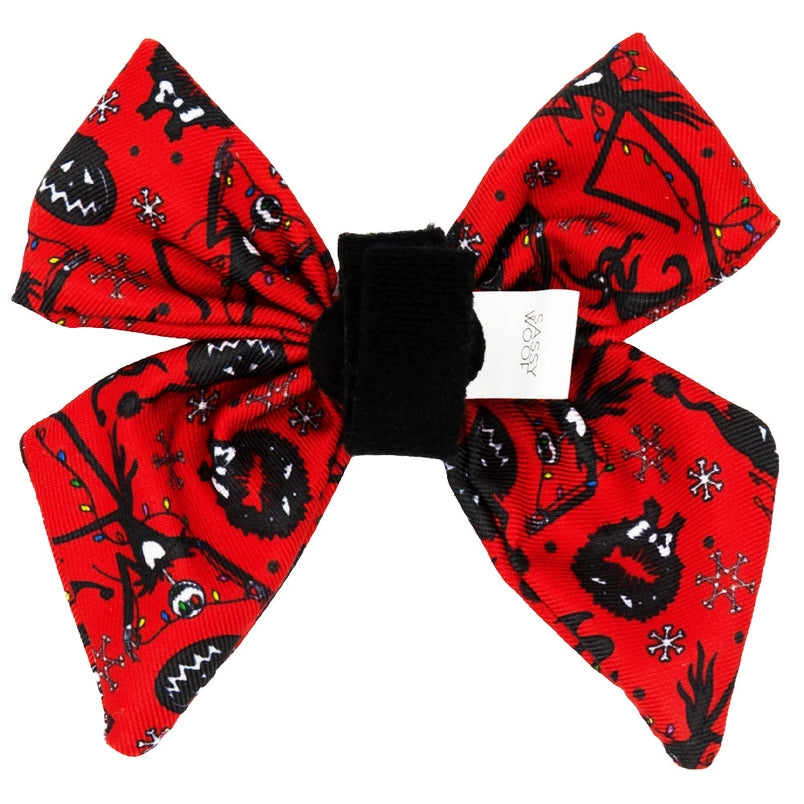 Nightmare Before Christmas™ - Modern Dog Sailor Bow (Red)