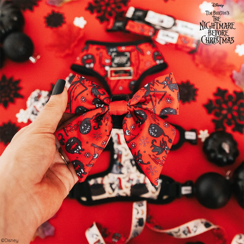 Nightmare Before Christmas™ - Modern Dog Sailor Bow (Red)