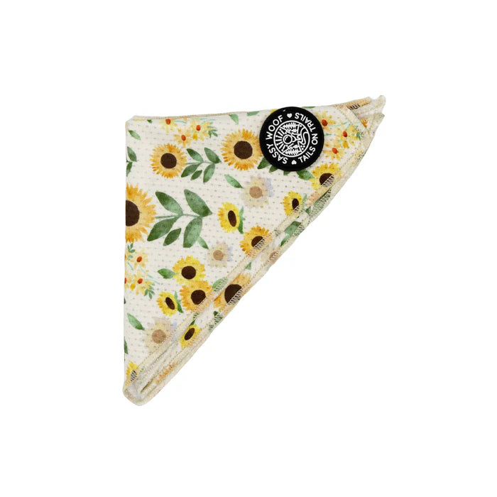 Sunflower Dreams - Modern Dog Bandana