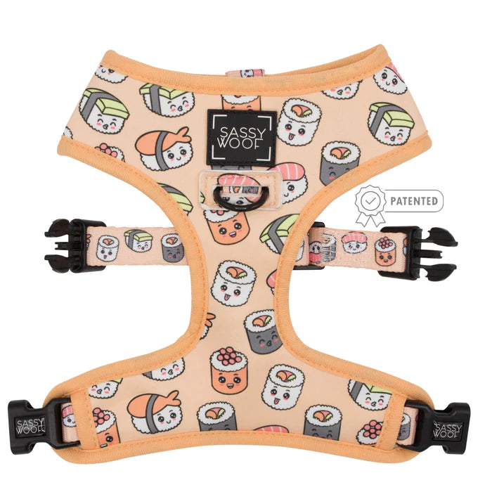 All Sass & Dim Sum - Modern Dog Reversible Harness