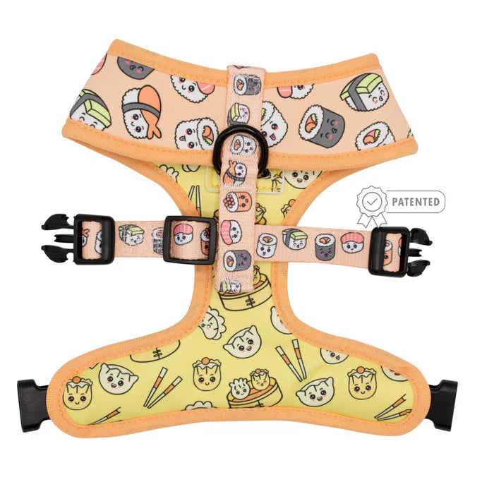 All Sass & Dim Sum - Modern Dog Reversible Harness