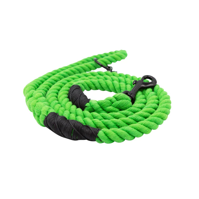 Neon Green - Modern Dog Rope Leash