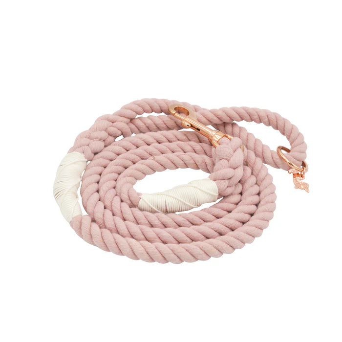 Rose All Day - Modern Dog Rope Leash