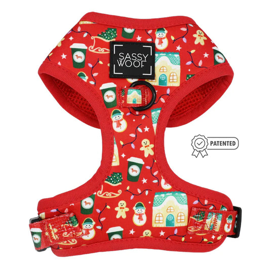 Sleigh Baby Sleigh - Modern Christmas Dog Harness