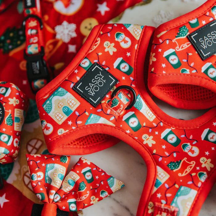 Sleigh Baby Sleigh - Modern Christmas Dog Harness