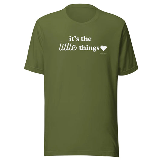 It's The Little Things - Dog Mom Tee