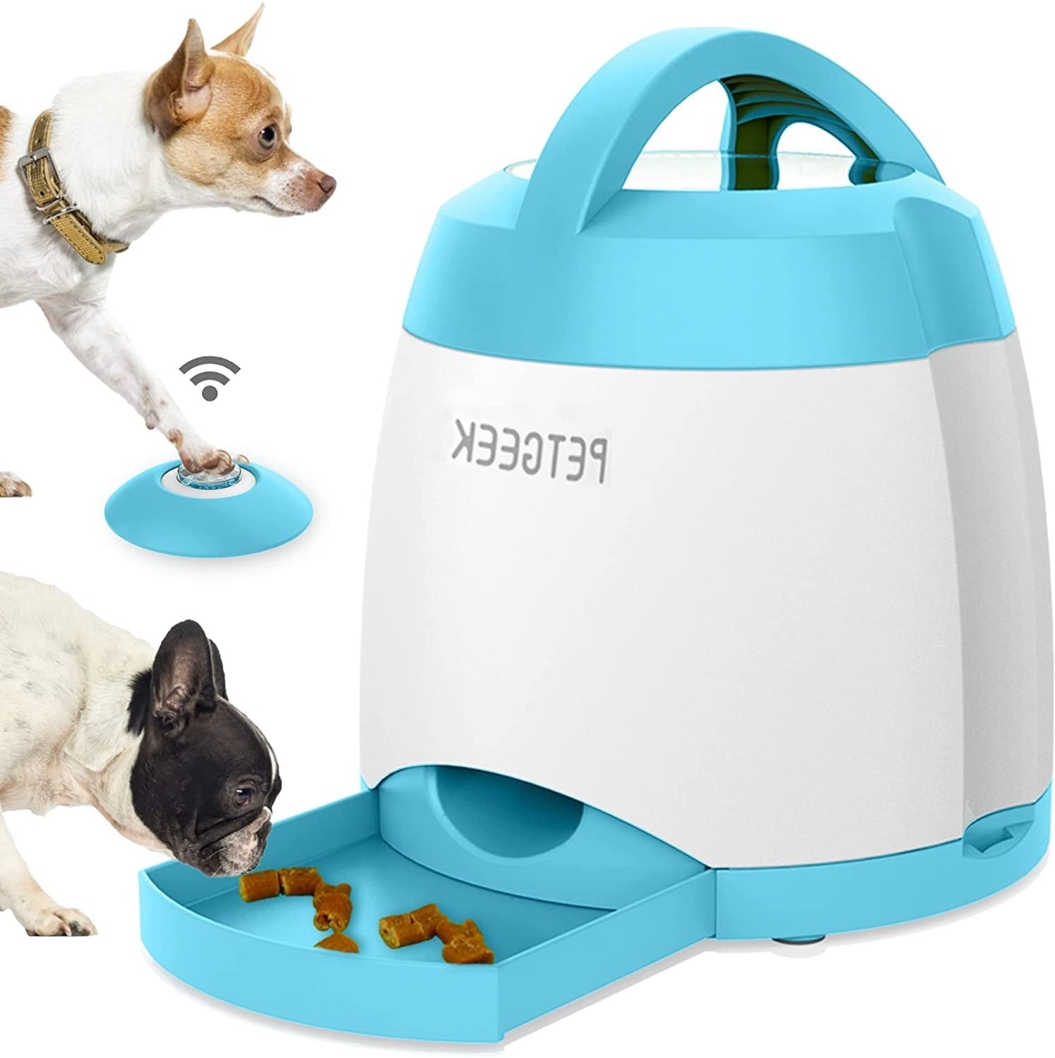 Treat Dispenser Dog Toys, Automatic Pet Feeder 