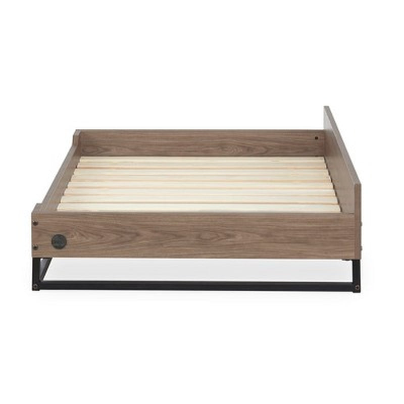 Modern Wooden Pet Bed with Mattress 