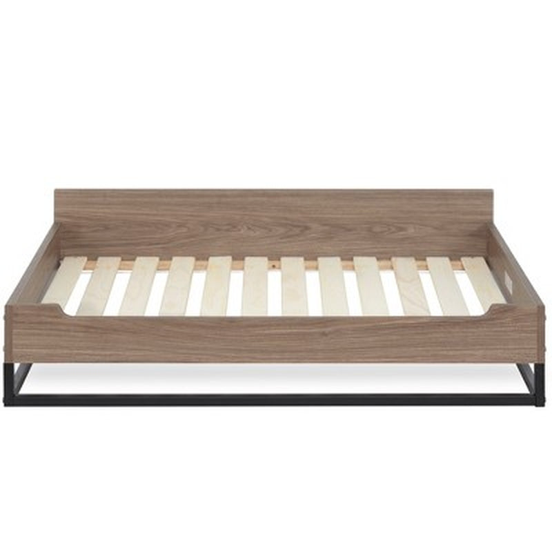 Modern Wooden Pet Bed with Mattress 