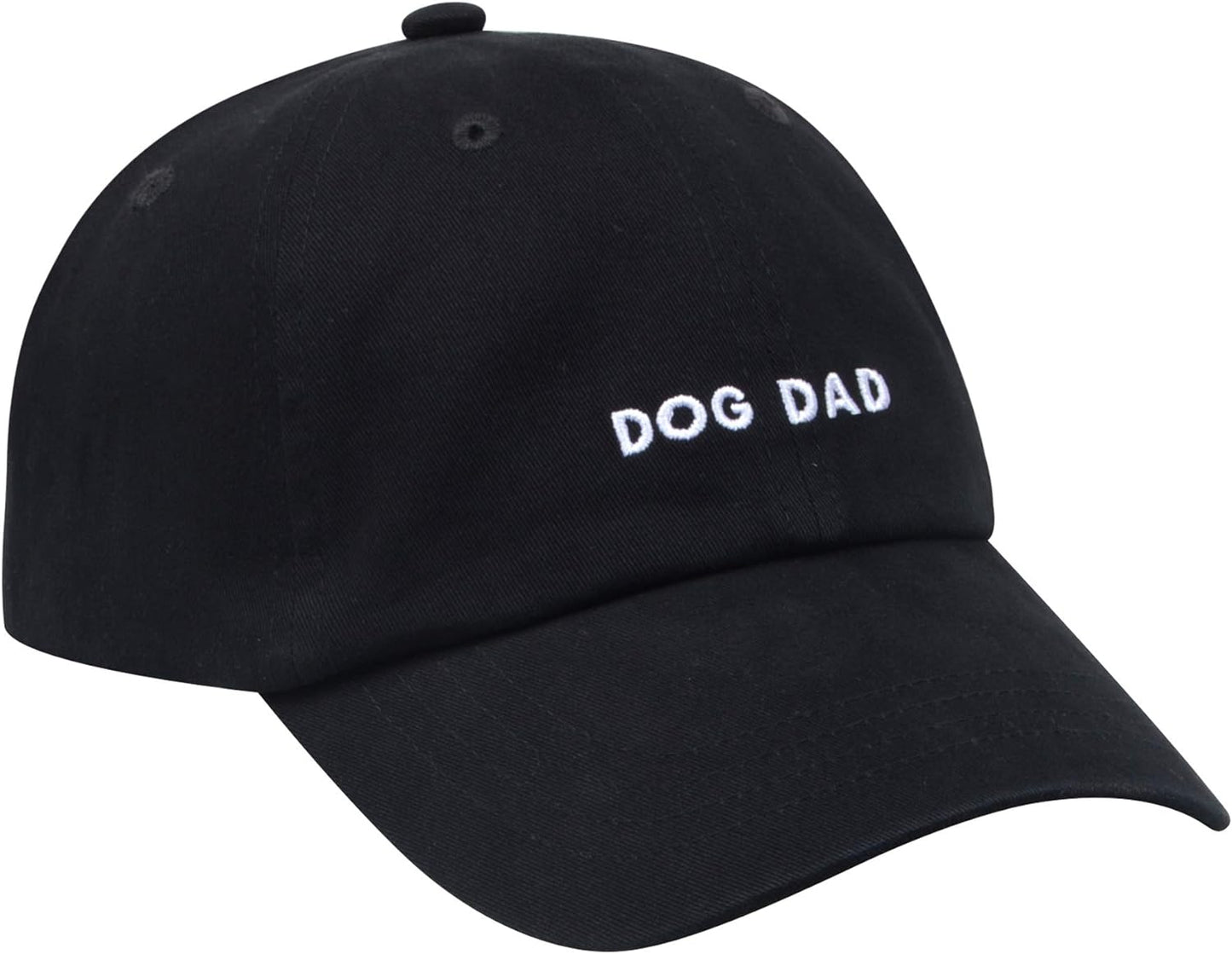 6 Panel Soft Embroidery Dog Dad Hat Dog Mom Hat Adjustable Baseball Cap Dog Lover Gifts for Men/Women