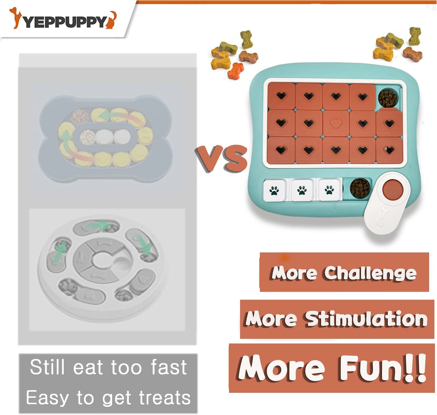 Level 4 Smart Interactive Puzzle Toy Game for Dogs