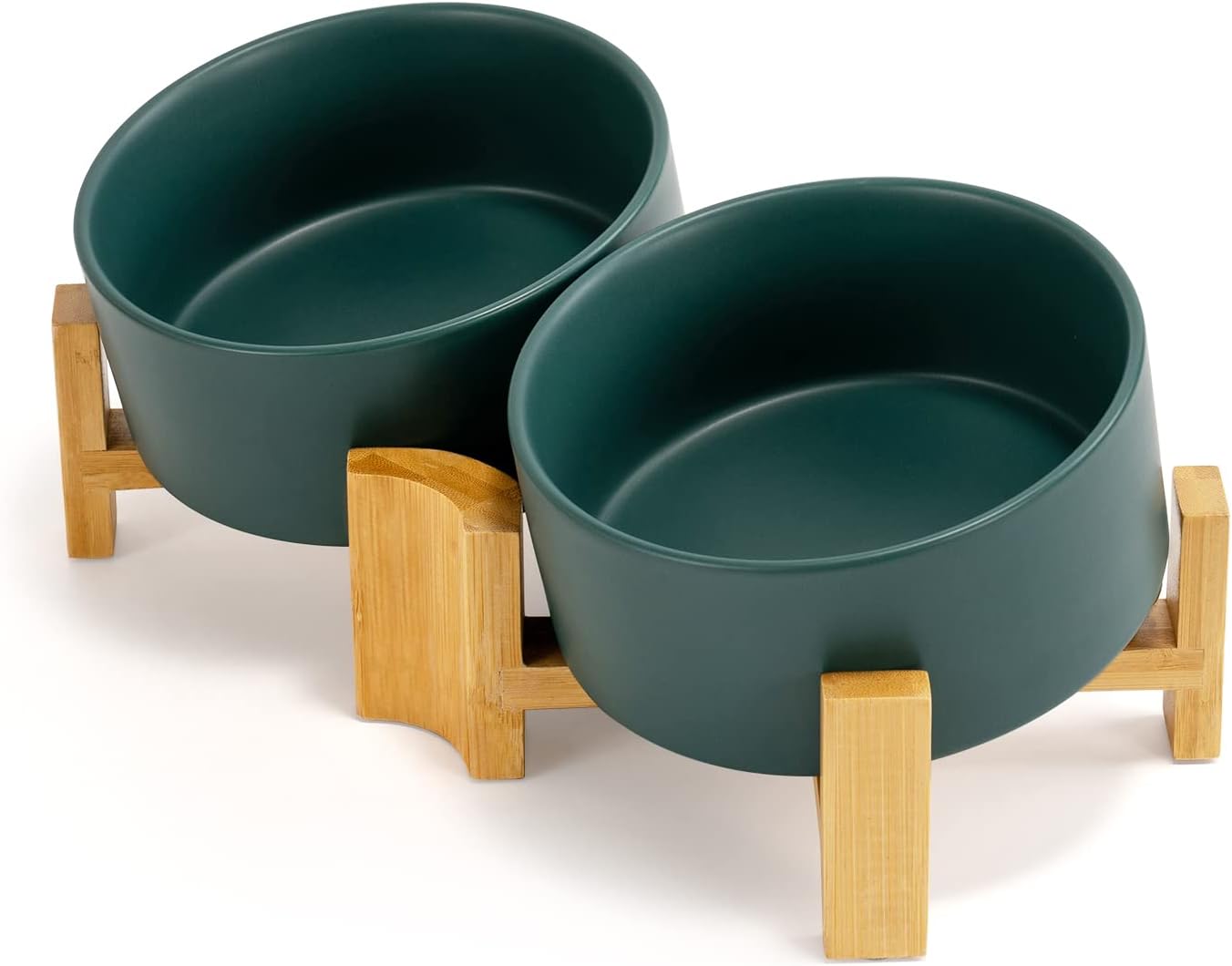 Modern Slanted Dog Bowls