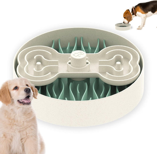 Slow Feeder Puzzle Dog Bowl